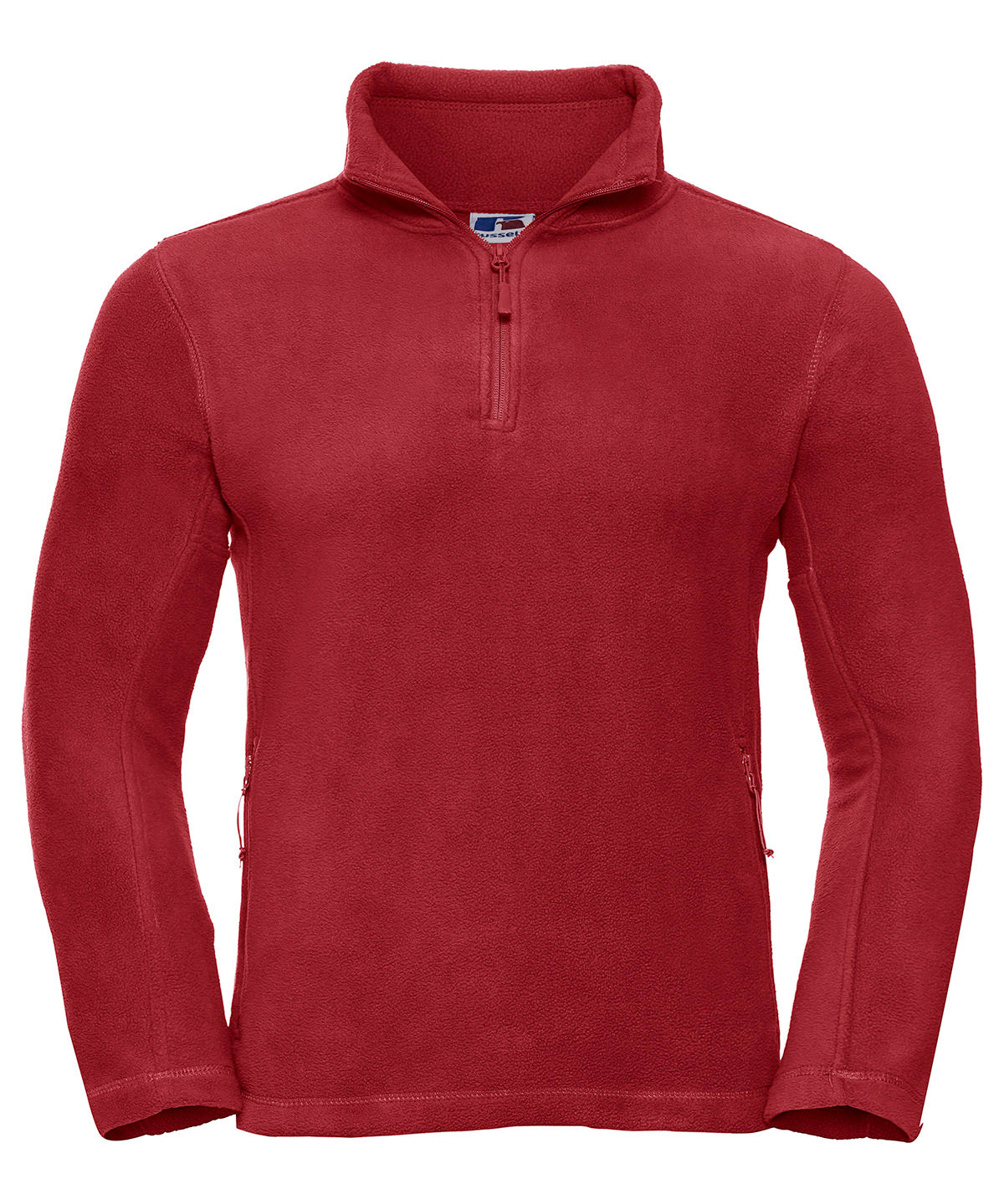 -zip outdoor fleece | Classic Red