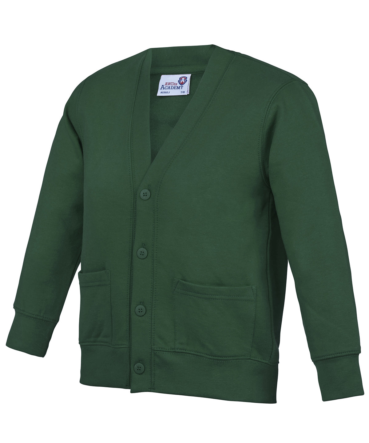 Kids Academy cardigan | academy green