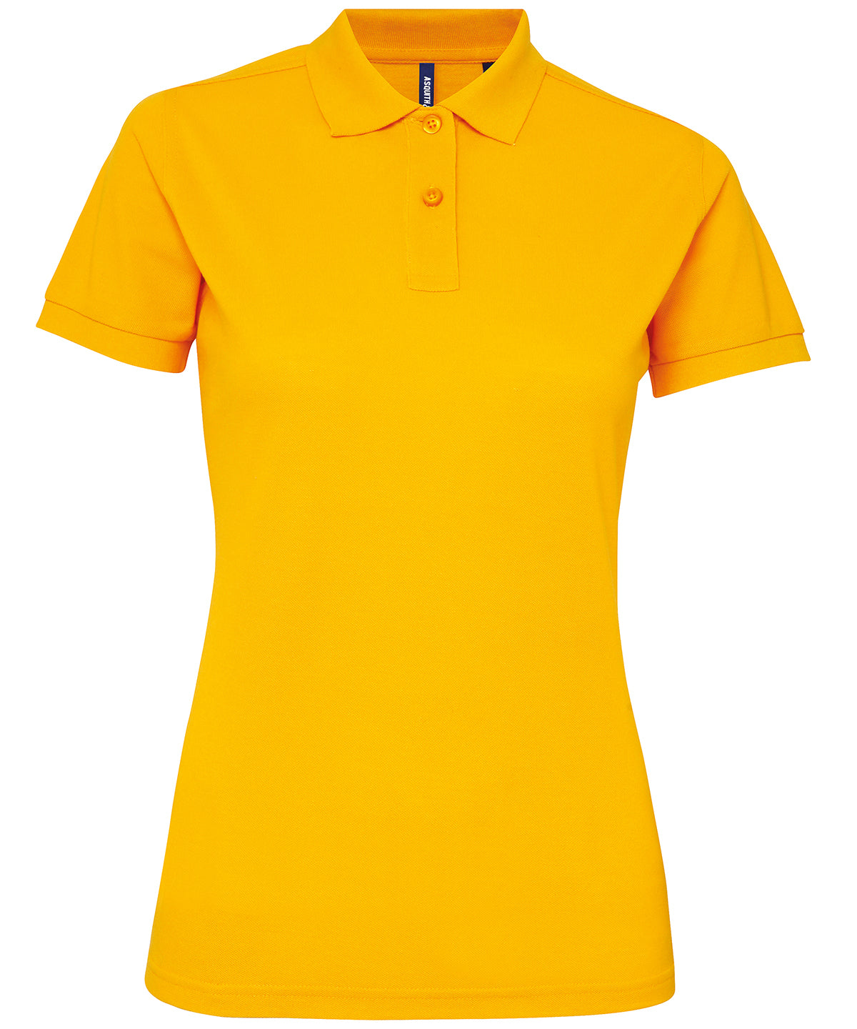 Womens polycotton blend polo | sunflower