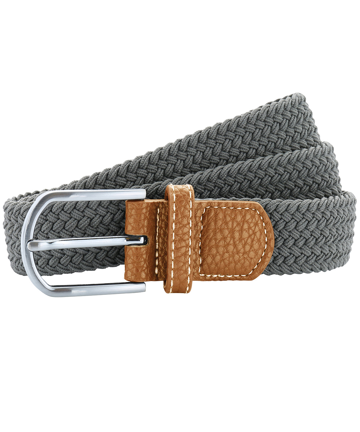 Braid stretch belt | slate