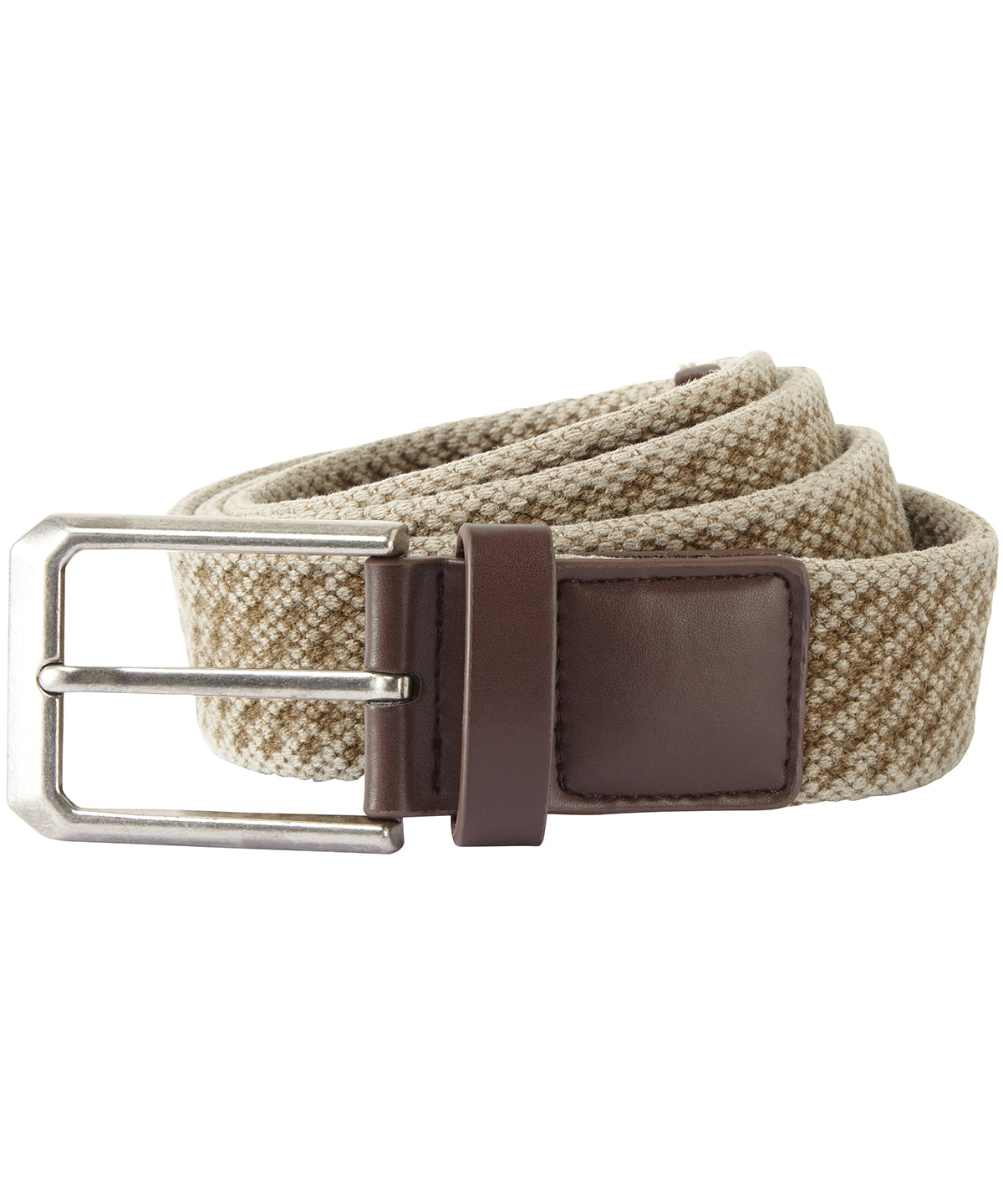 Mens vintage wash canvas belt | khaki