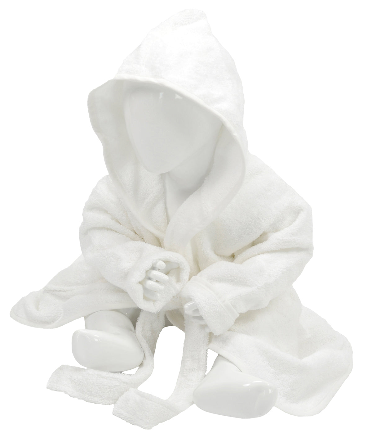 ARTG® Babiezz® hooded bathrobe | White