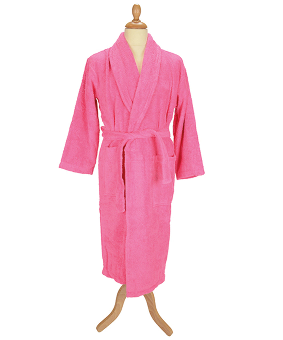 ARTG® Bath robe with shawl collar | Pink