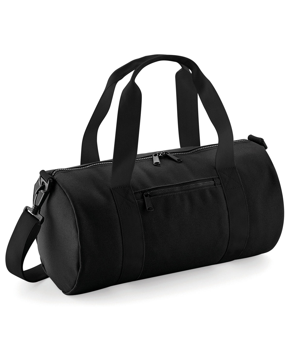 Mini barrel bag | black/black