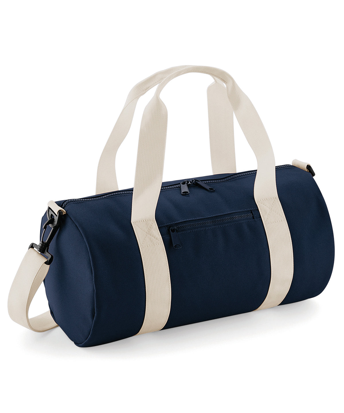 Mini barrel bag | french navy/off white