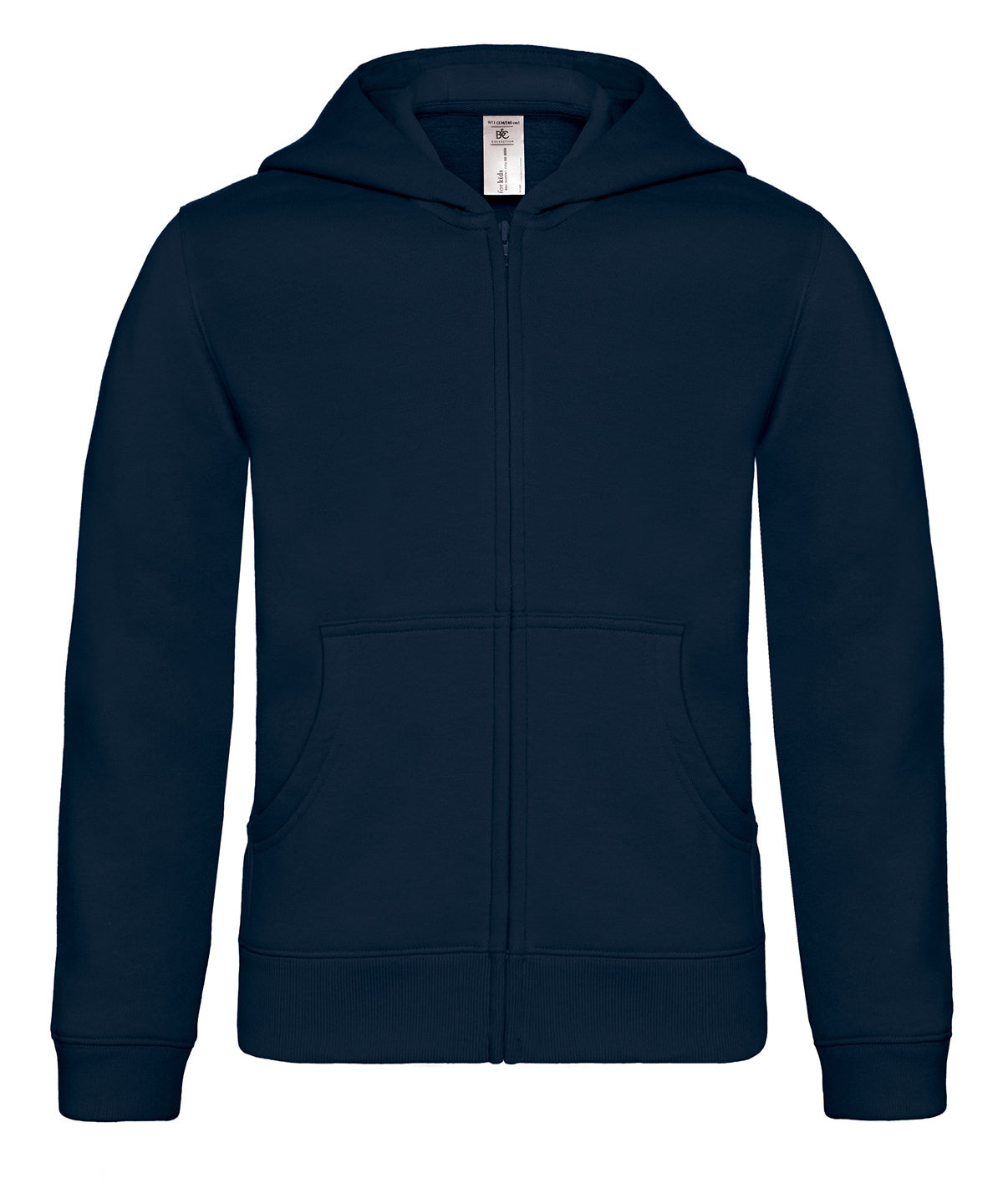 BC Hooded full-zip /kids | navy