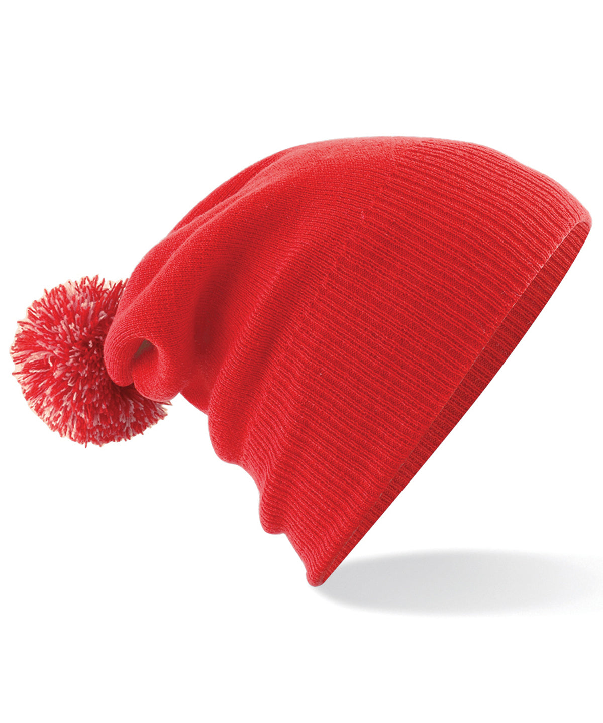 Junior snowstar® beanie | bright red/off white