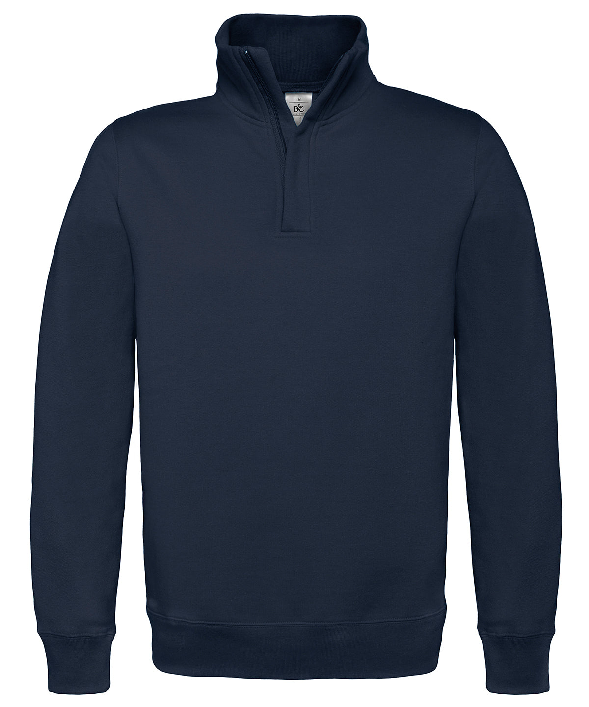 BC ID004  zip sweatshirt | navy