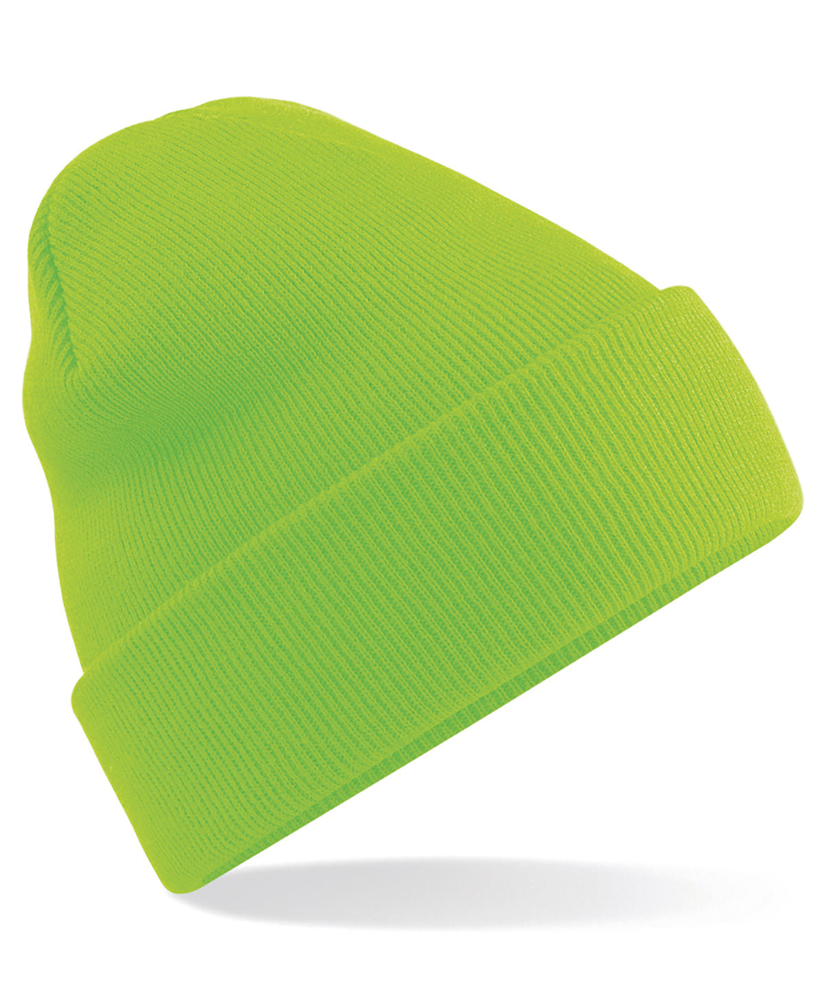 Original cuffed beanie | fluorescent green