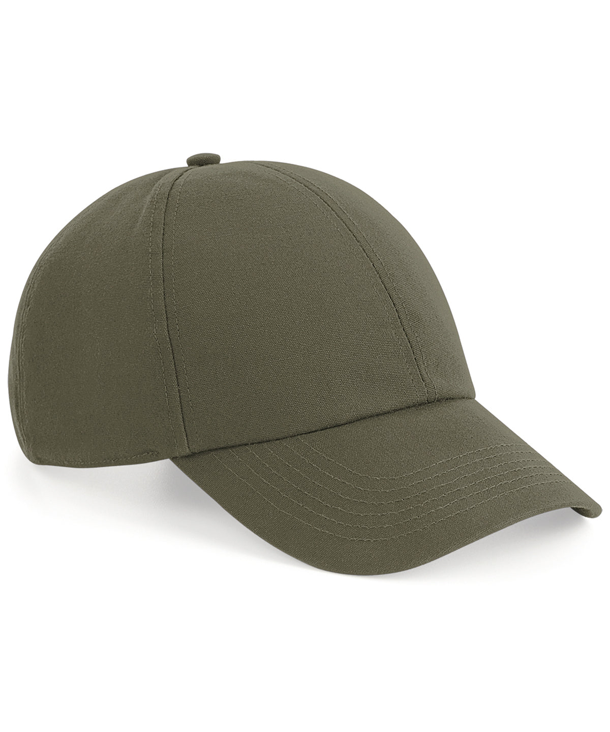 Organic cotton 6-panel cap | olive green