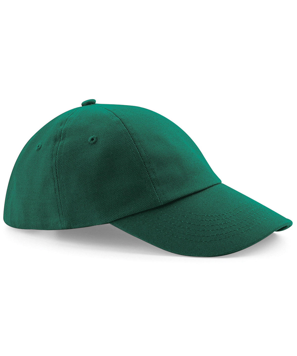 Low-profile heavy cotton drill cap | bottle green