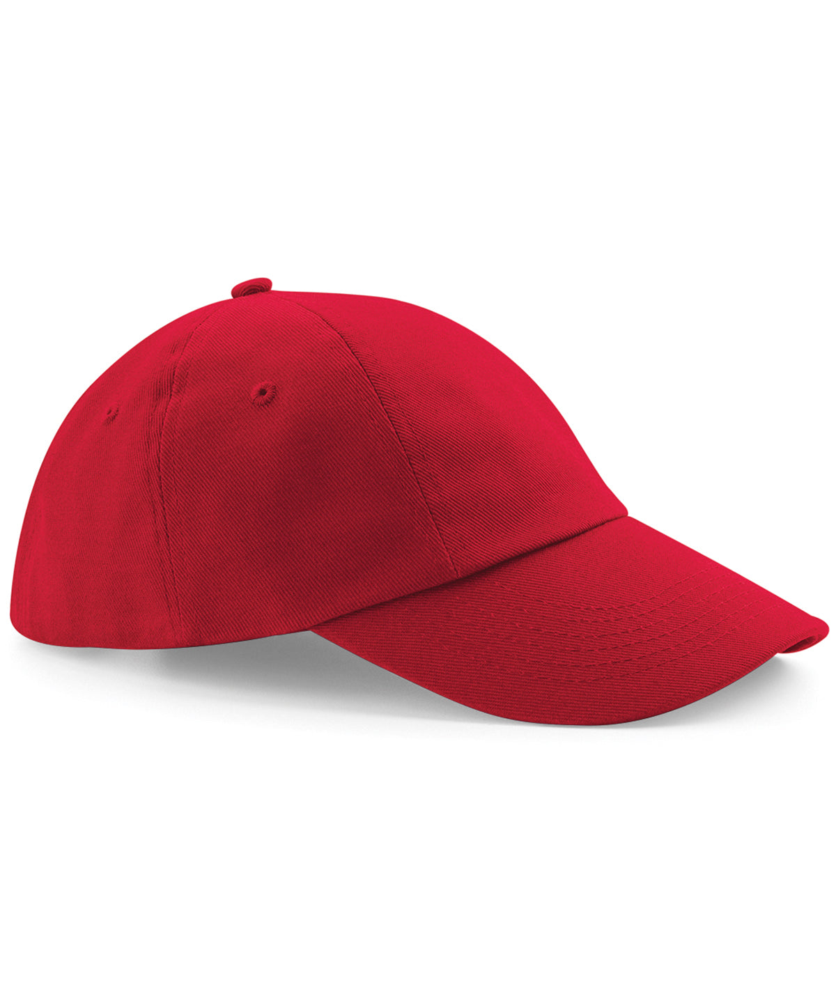 Low-profile heavy cotton drill cap | classic red