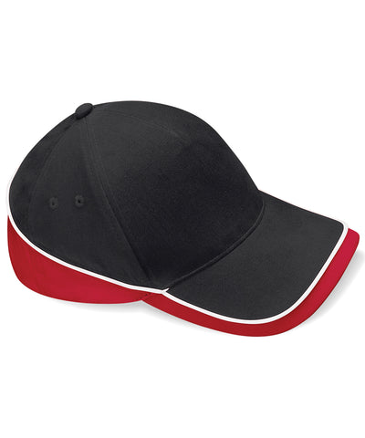 Teamwear competition cap | black/classic red/white