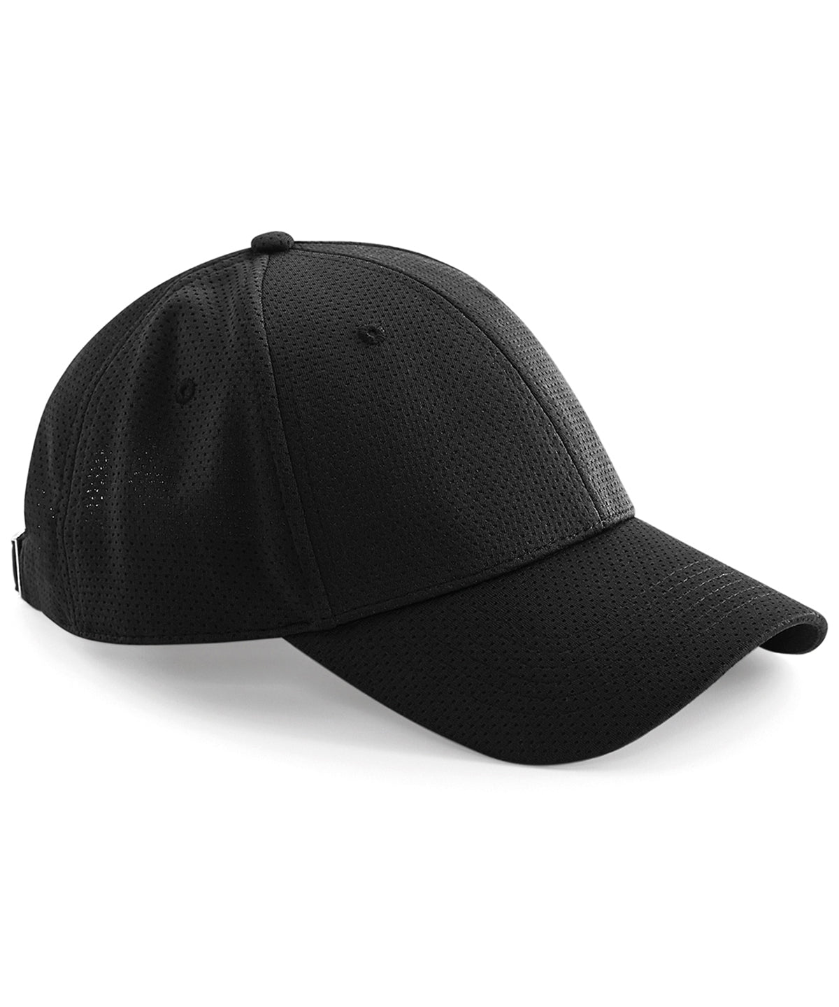 Air mesh 6-panel cap | black