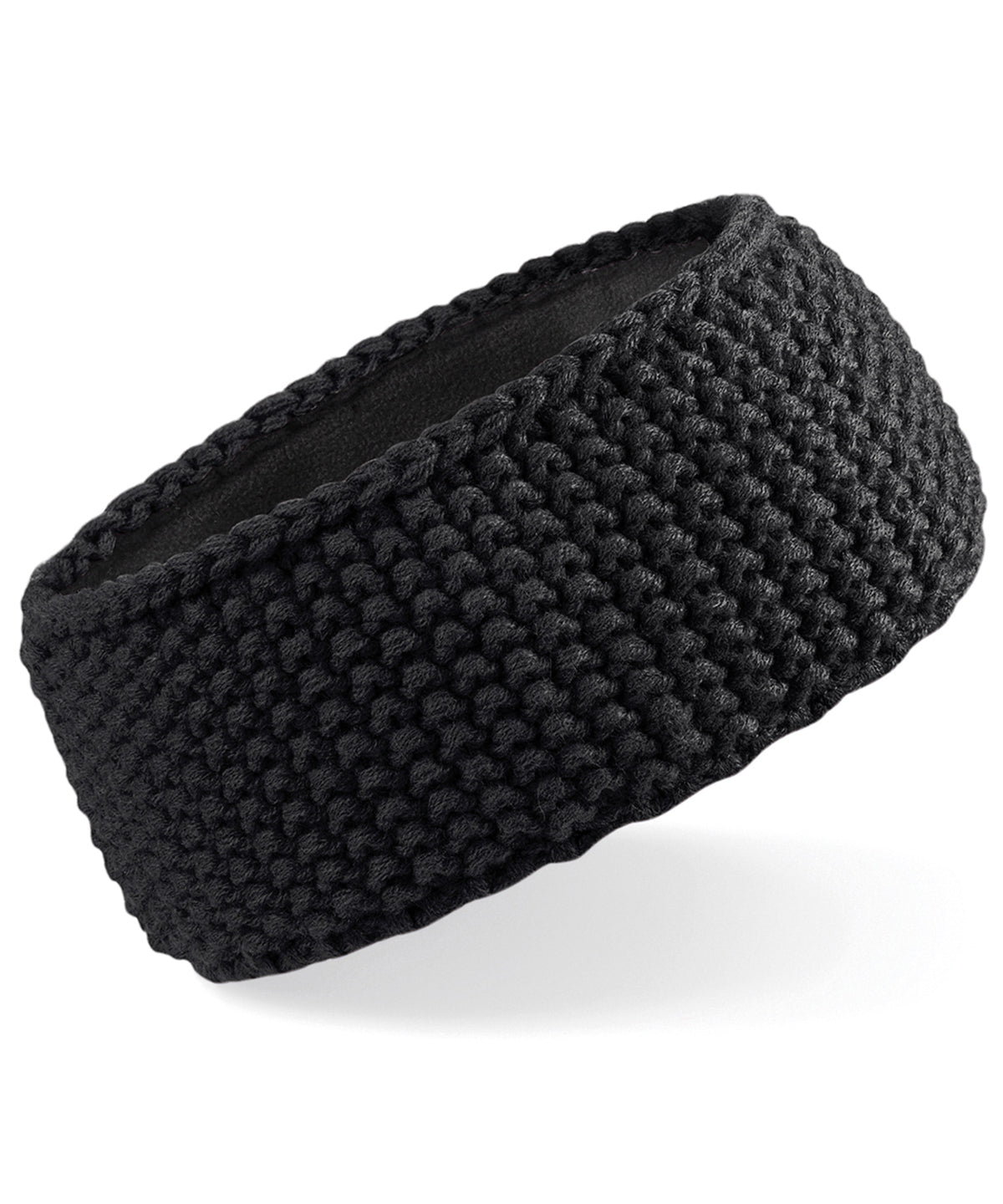 Slopeside waffle headband | black