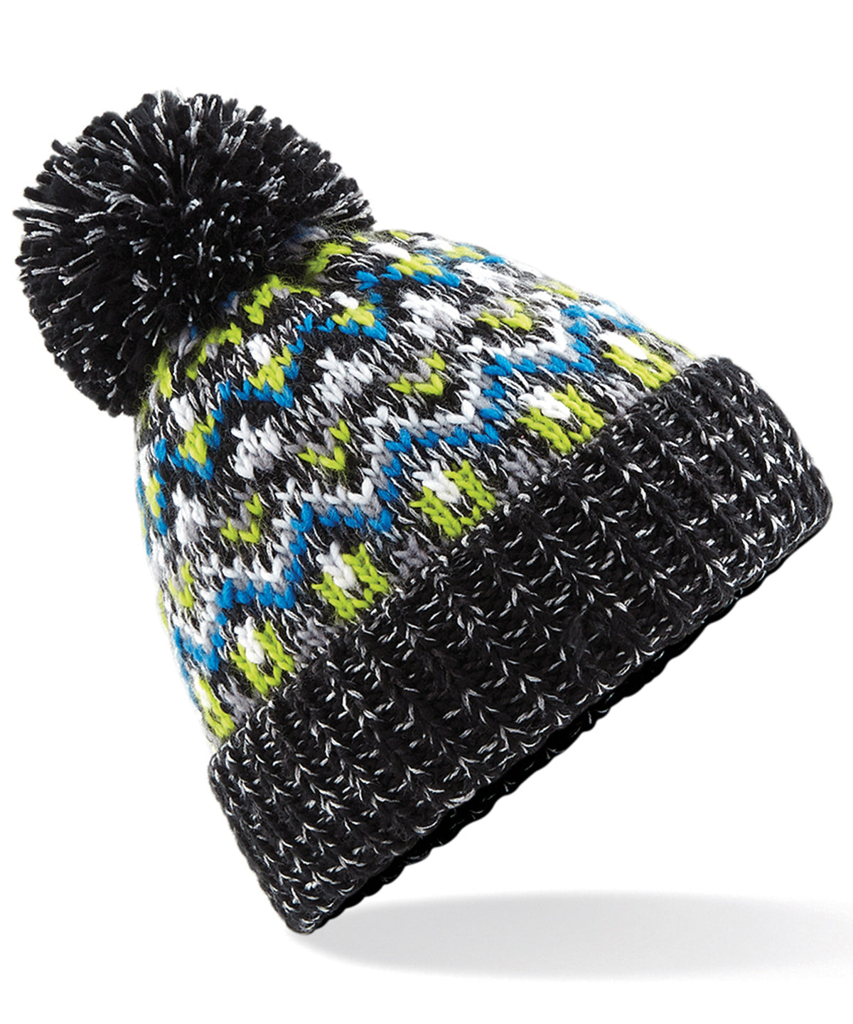Blizzard bobble beanie | liquorice zing