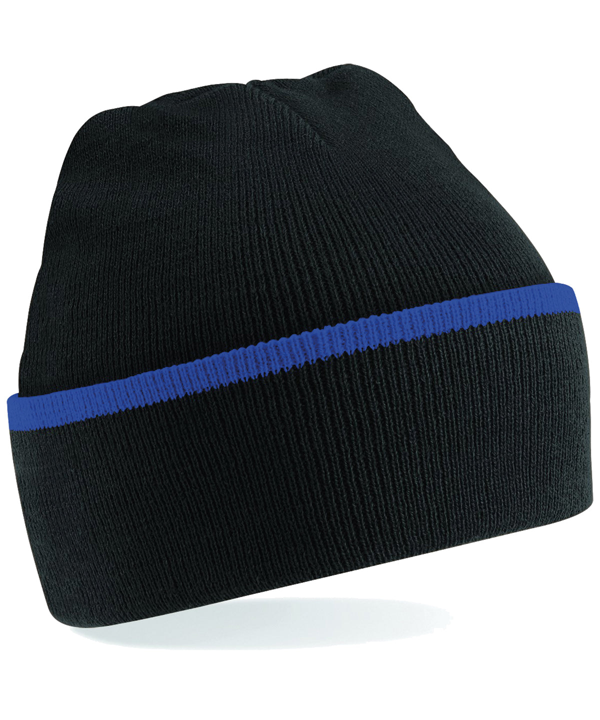 Teamwear beanie | black/bright royal