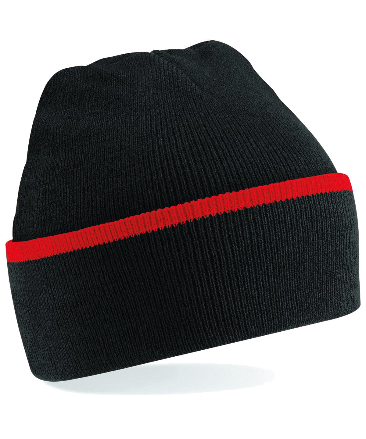 Teamwear beanie | black/classic red