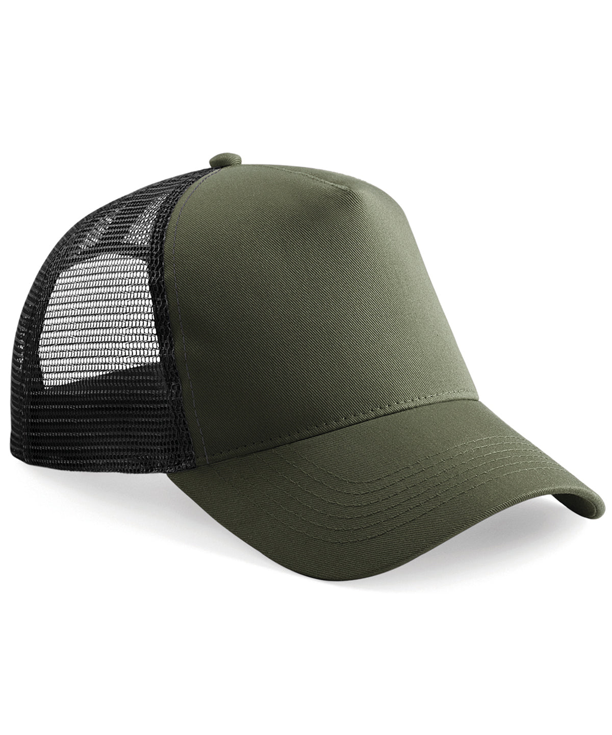 Tree Services | Snapback trucker | Olive Green/Black