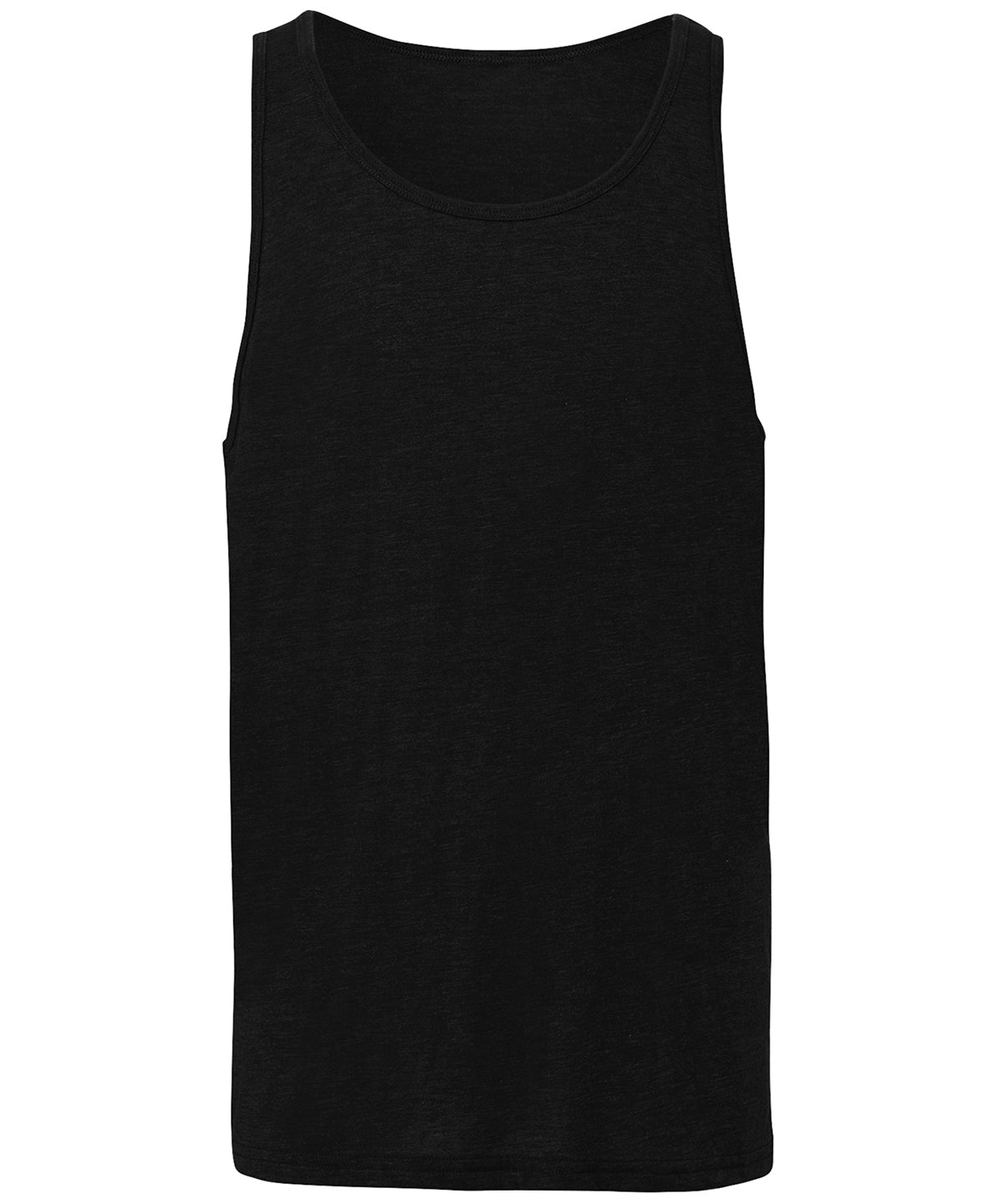 Unisex Jersey tank top | black