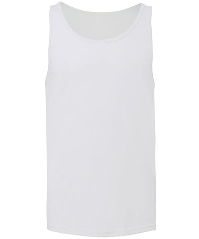 Unisex Jersey tank top | white