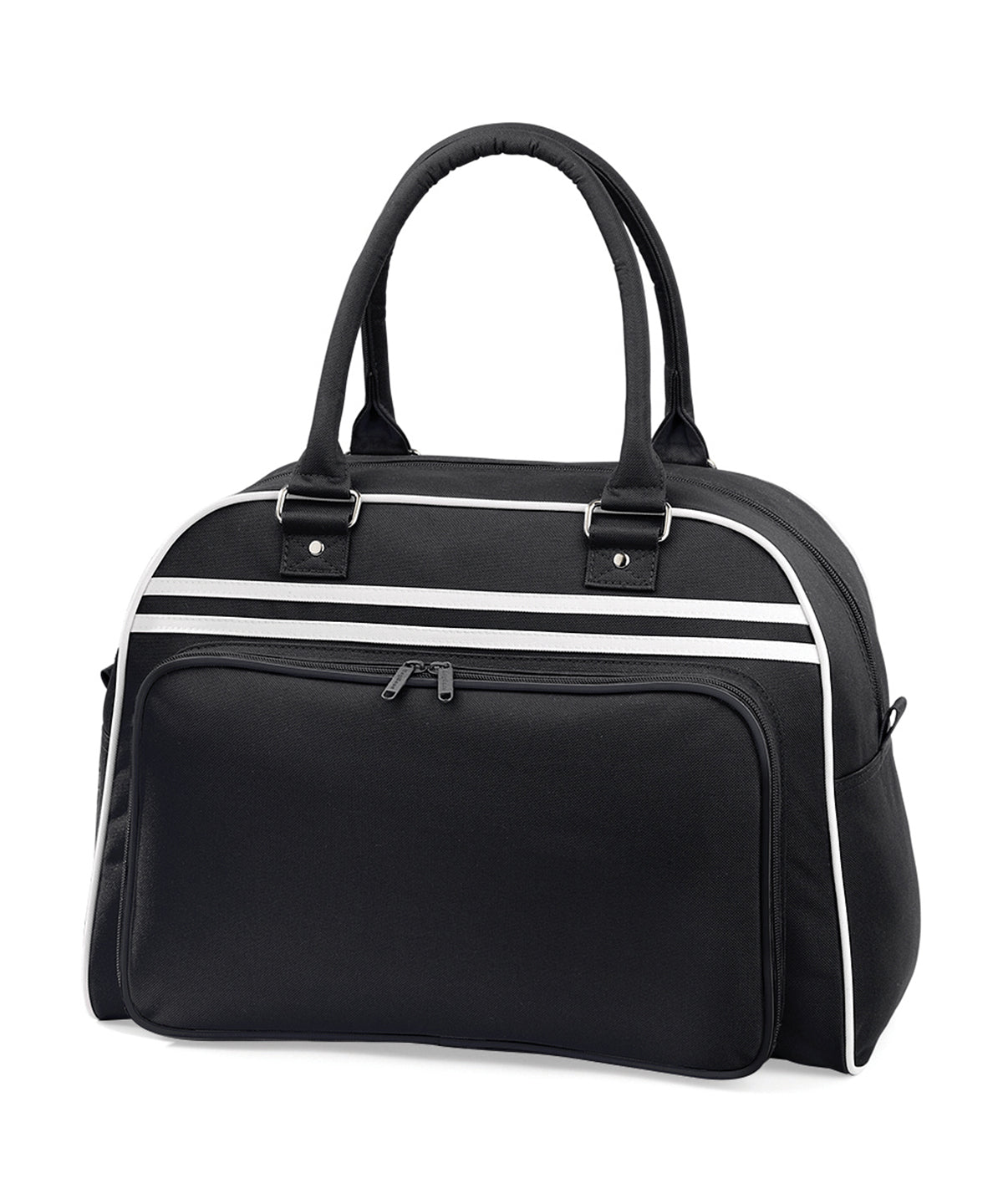 Retro bowling bag | Black/White