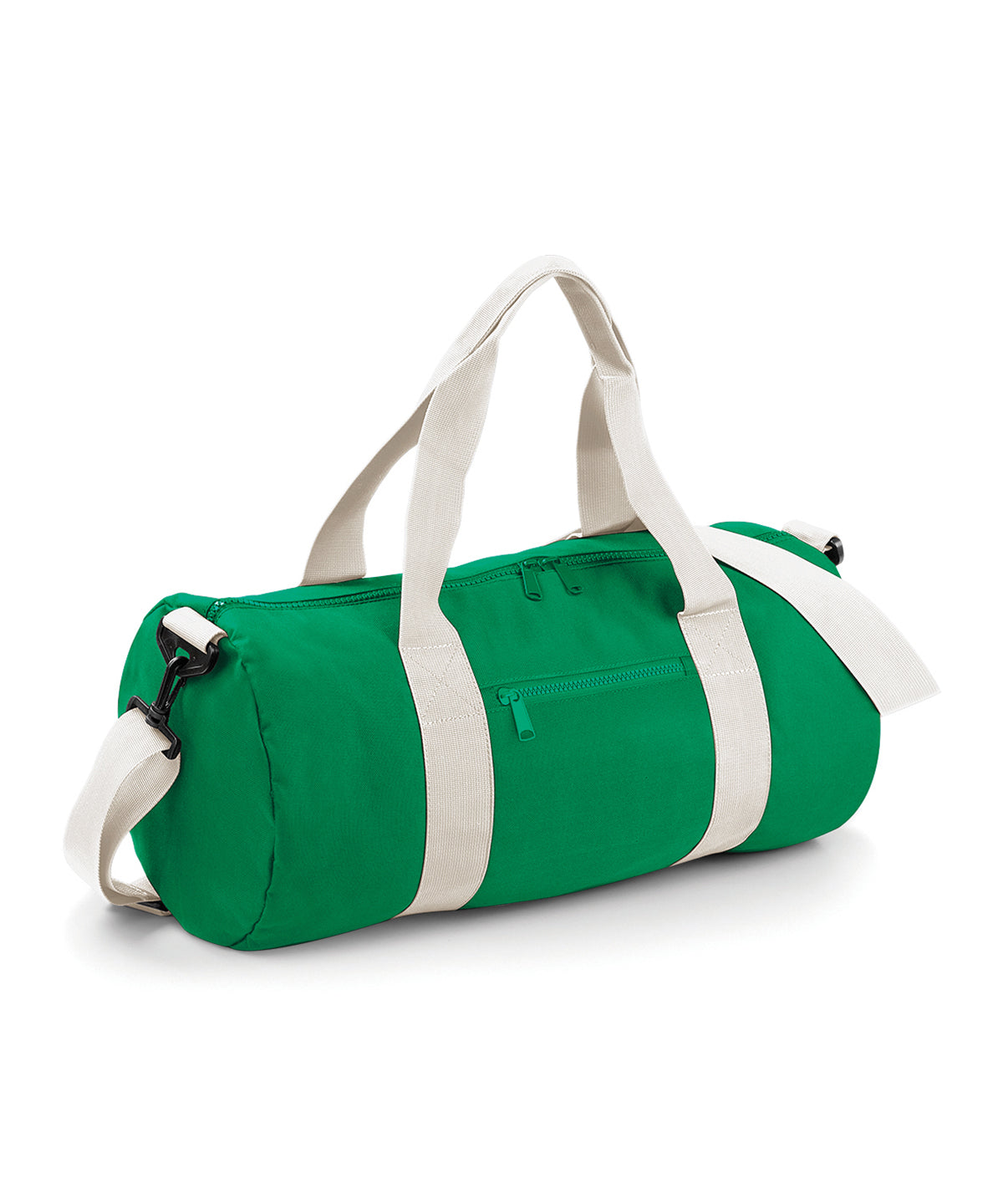Original barrel bag | kelly green/off white