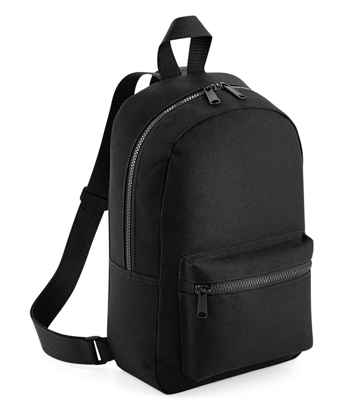 Mini essential fashion backpack | Black