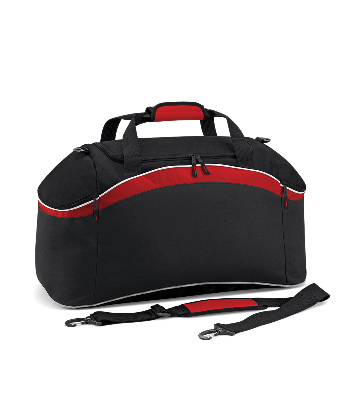 Teamwear holdall | black/classic red/white