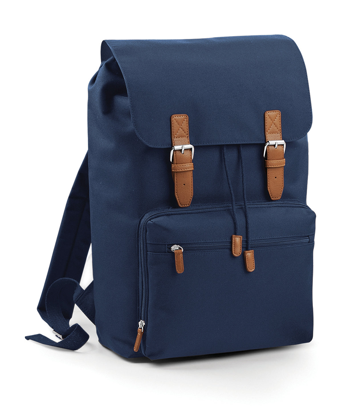Vintage laptop backpack | french navy