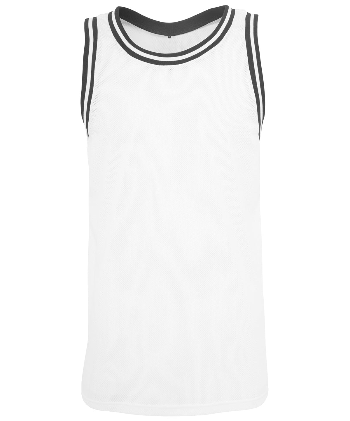 Mesh tank top | white/black