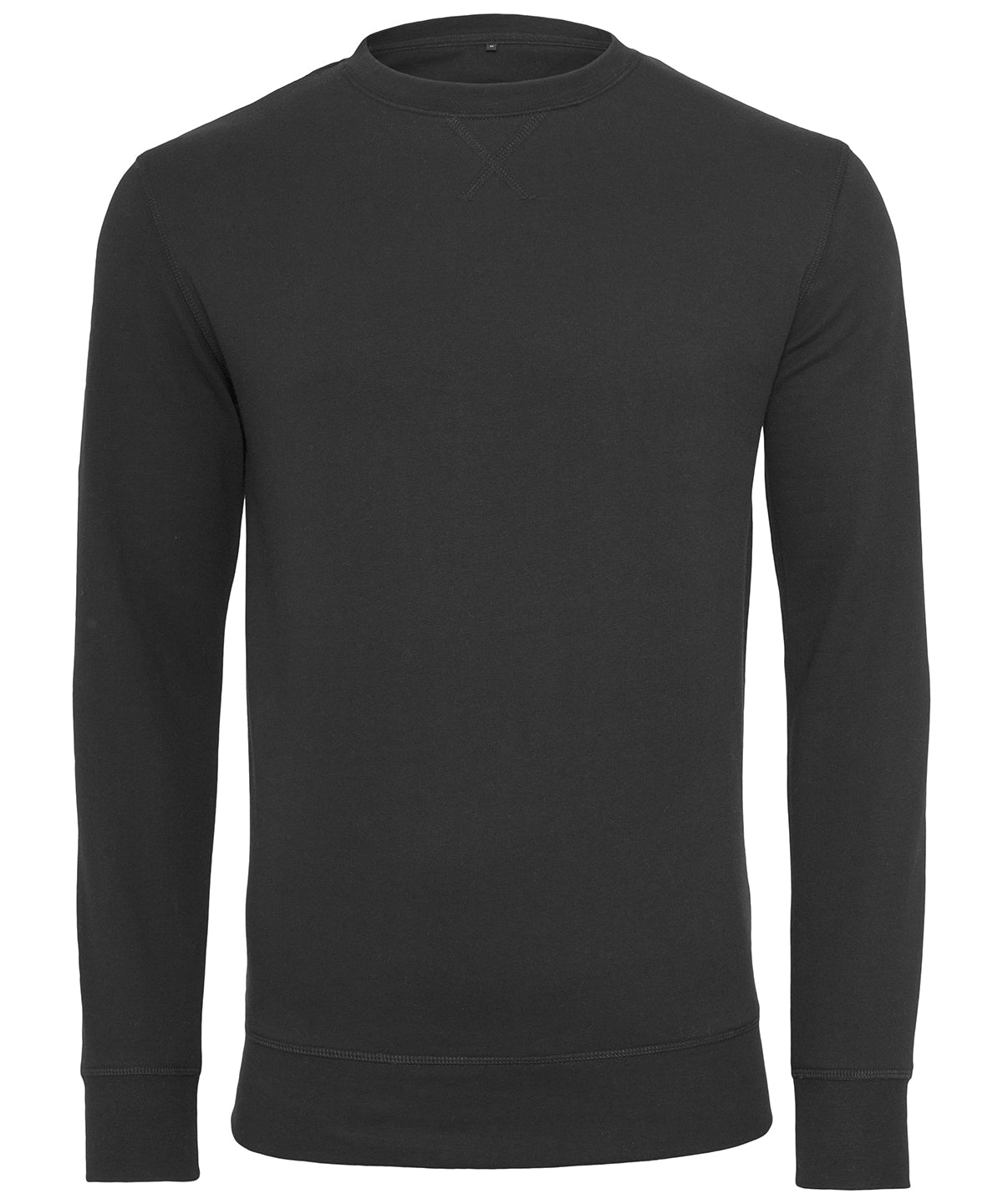 Light crew sweatshirt | black