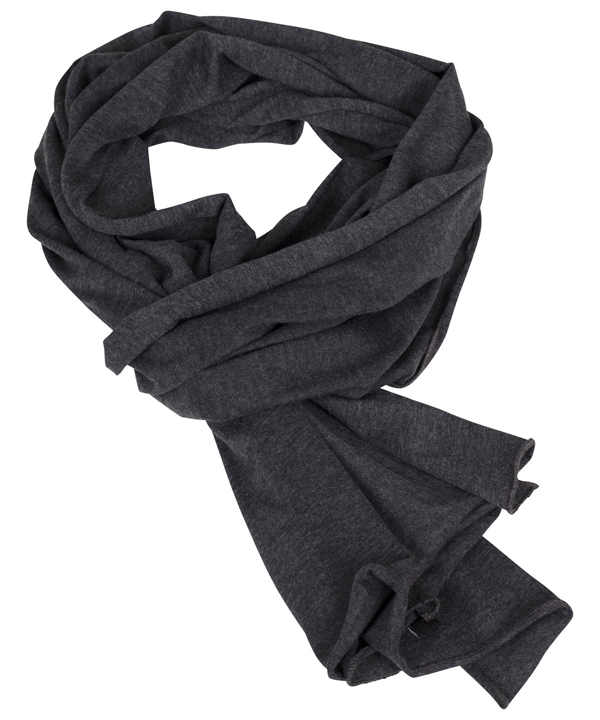 Jersey scarf | charcoal