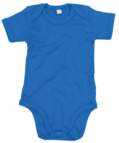 Baby bodysuit | organic cobalt blue