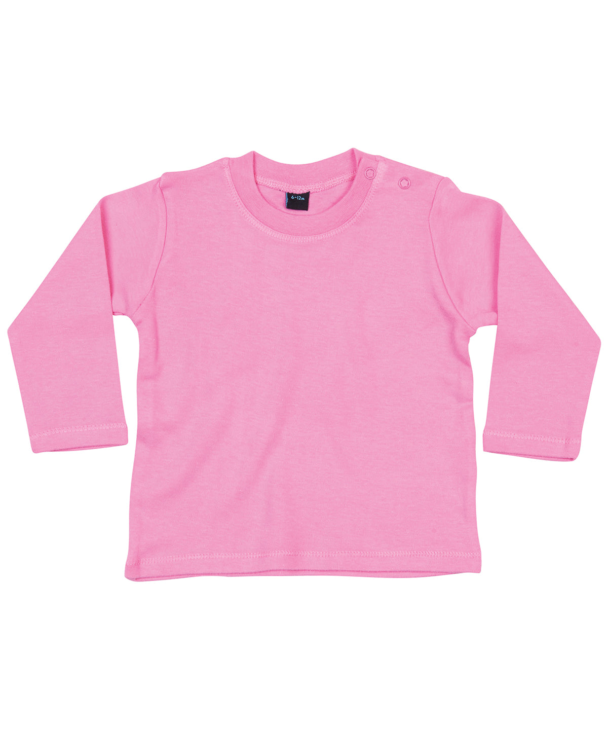 Baby long sleeve T | bubblegum pink