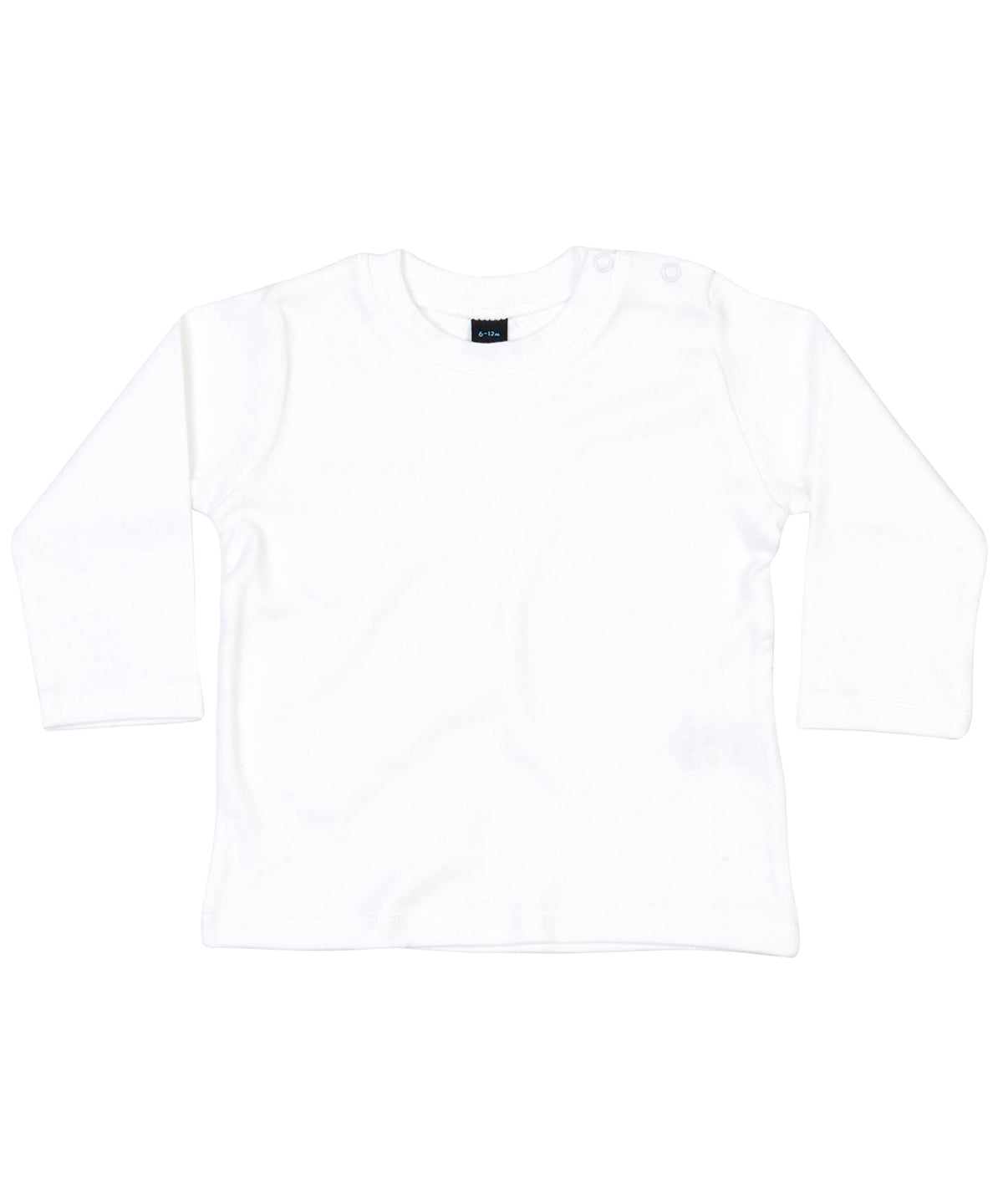Baby long sleeve T | white