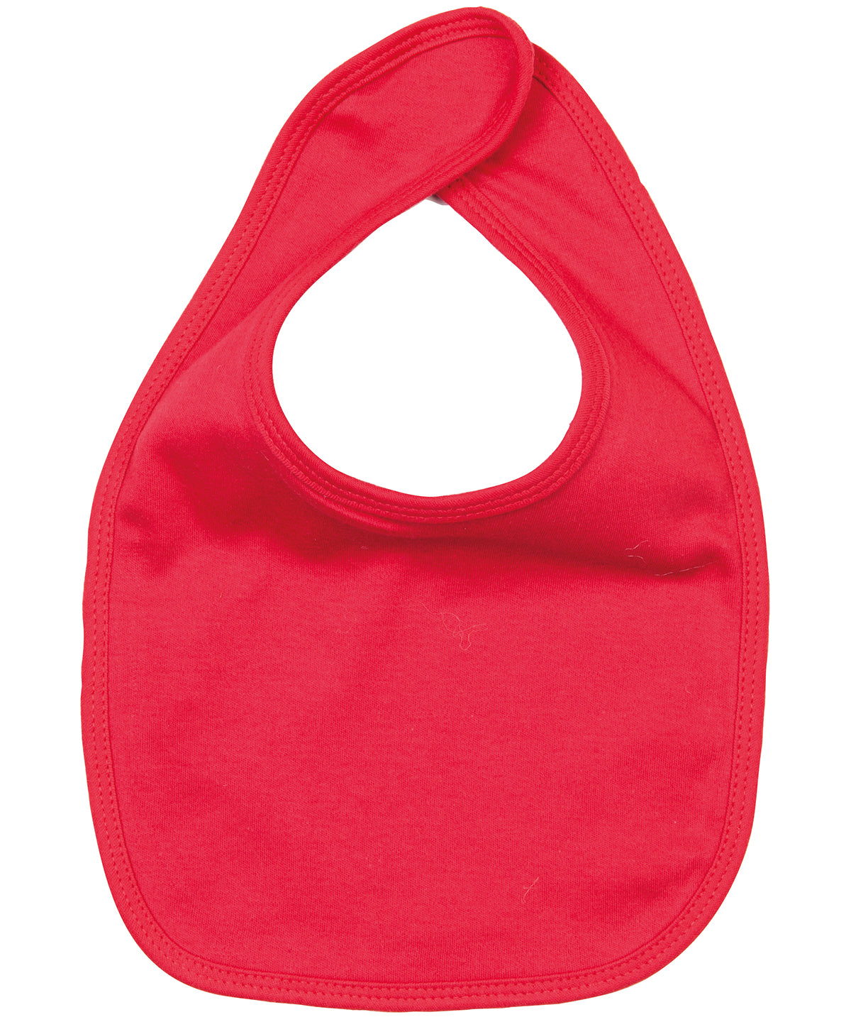 Baby bib | red