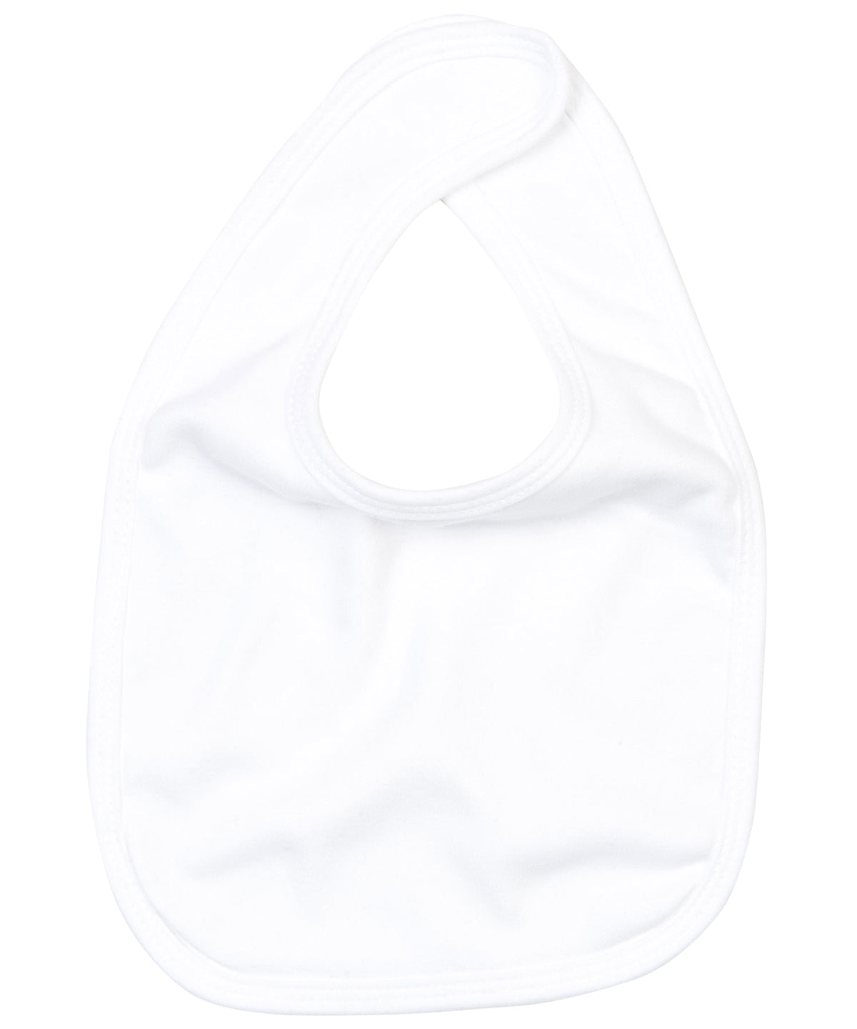 Baby bib | white