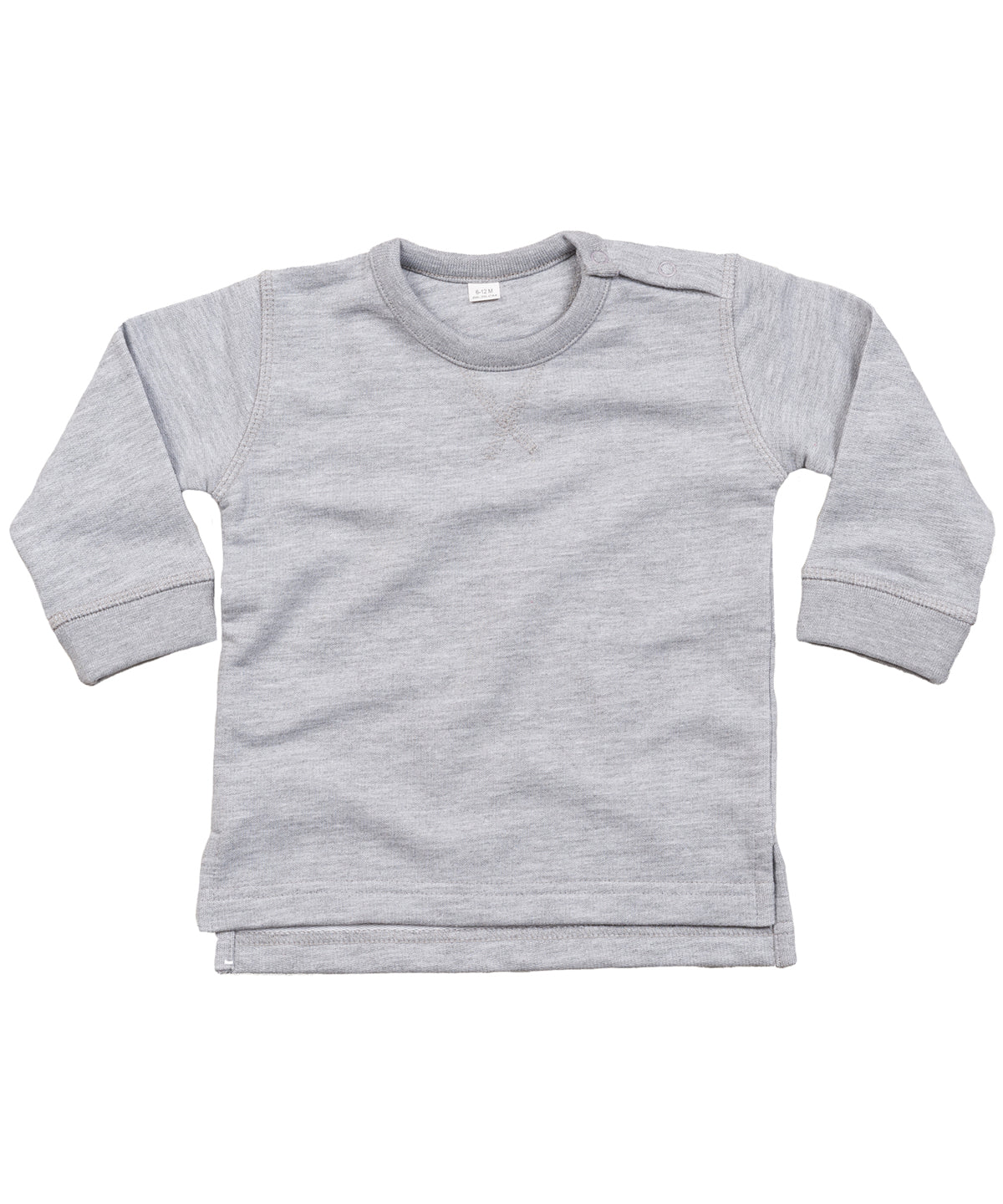 Baby sweatshirt | heather grey melange