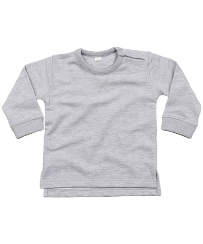 Baby sweatshirt | heather grey melange