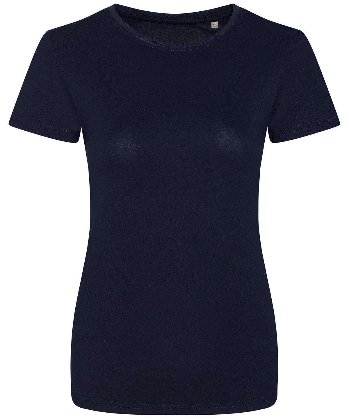 Womens Cascade organic tee | navy