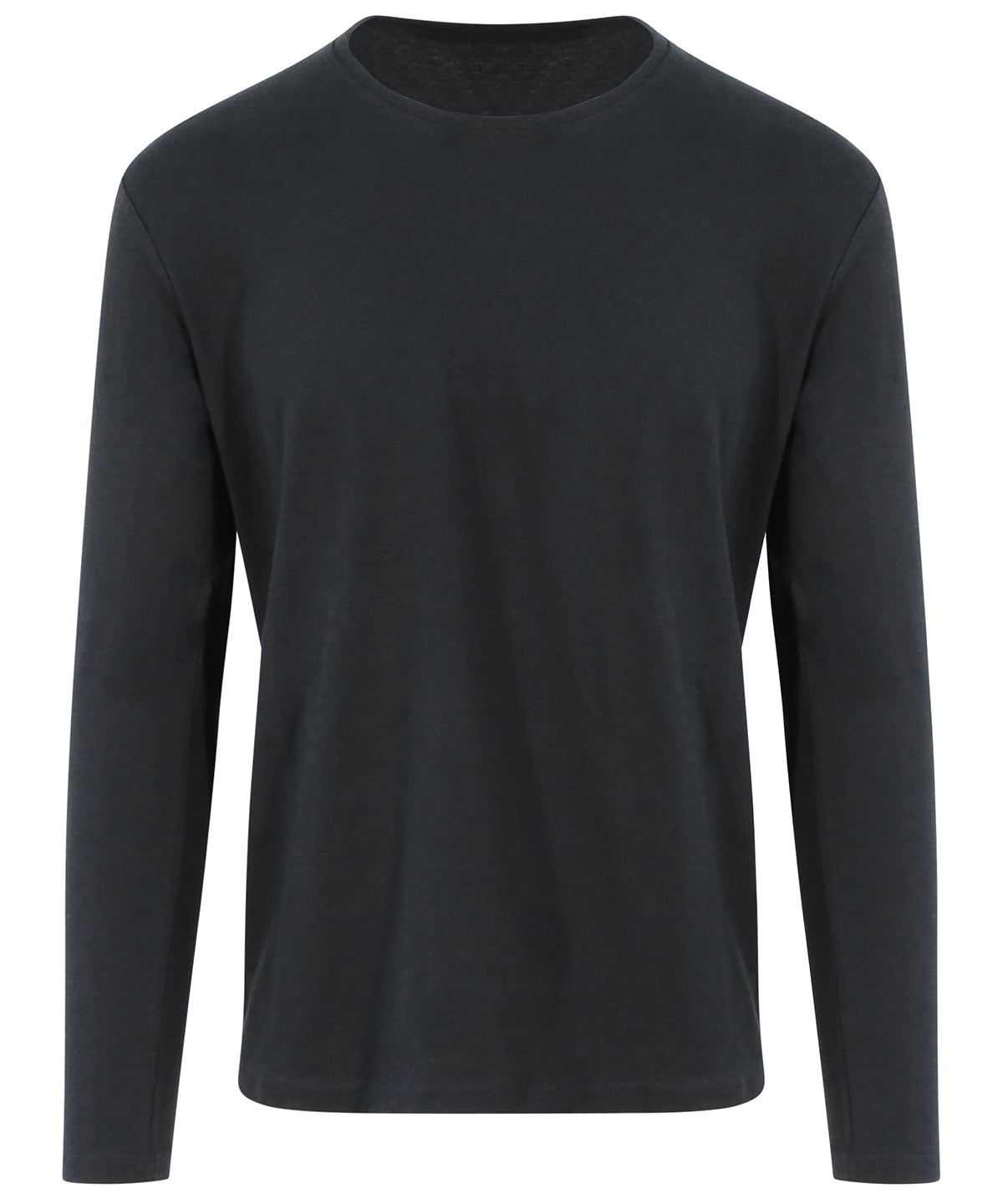 Erawan organic long-sleeve tee | Jet Black