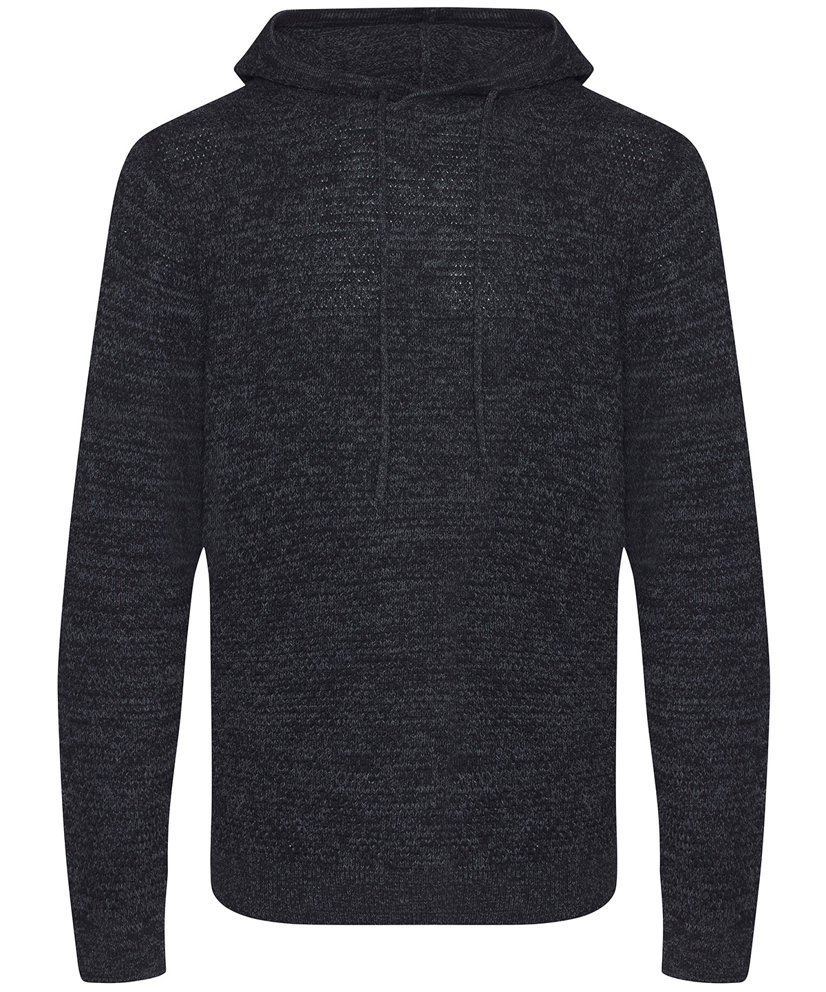 Iguazu regen knitted hoodie | Charcoal/Black