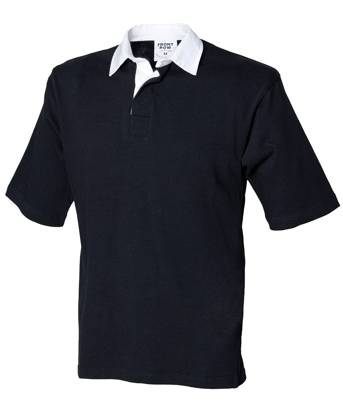 Short sleeve rugby shirt | Black