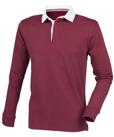 Premium superfit rugby shirt | Burgundy