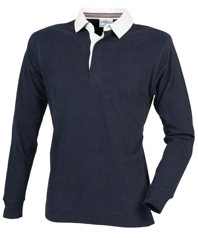 Premium superfit rugby shirt | navy
