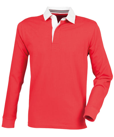Premium superfit rugby shirt | red