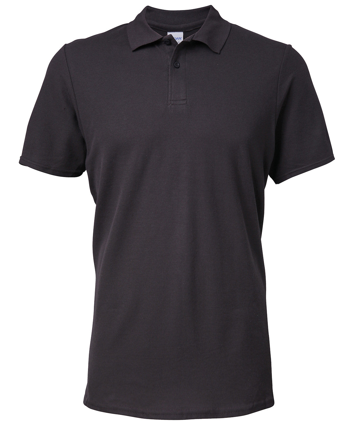 Softstyle adult double piqué polo | Charcoal
