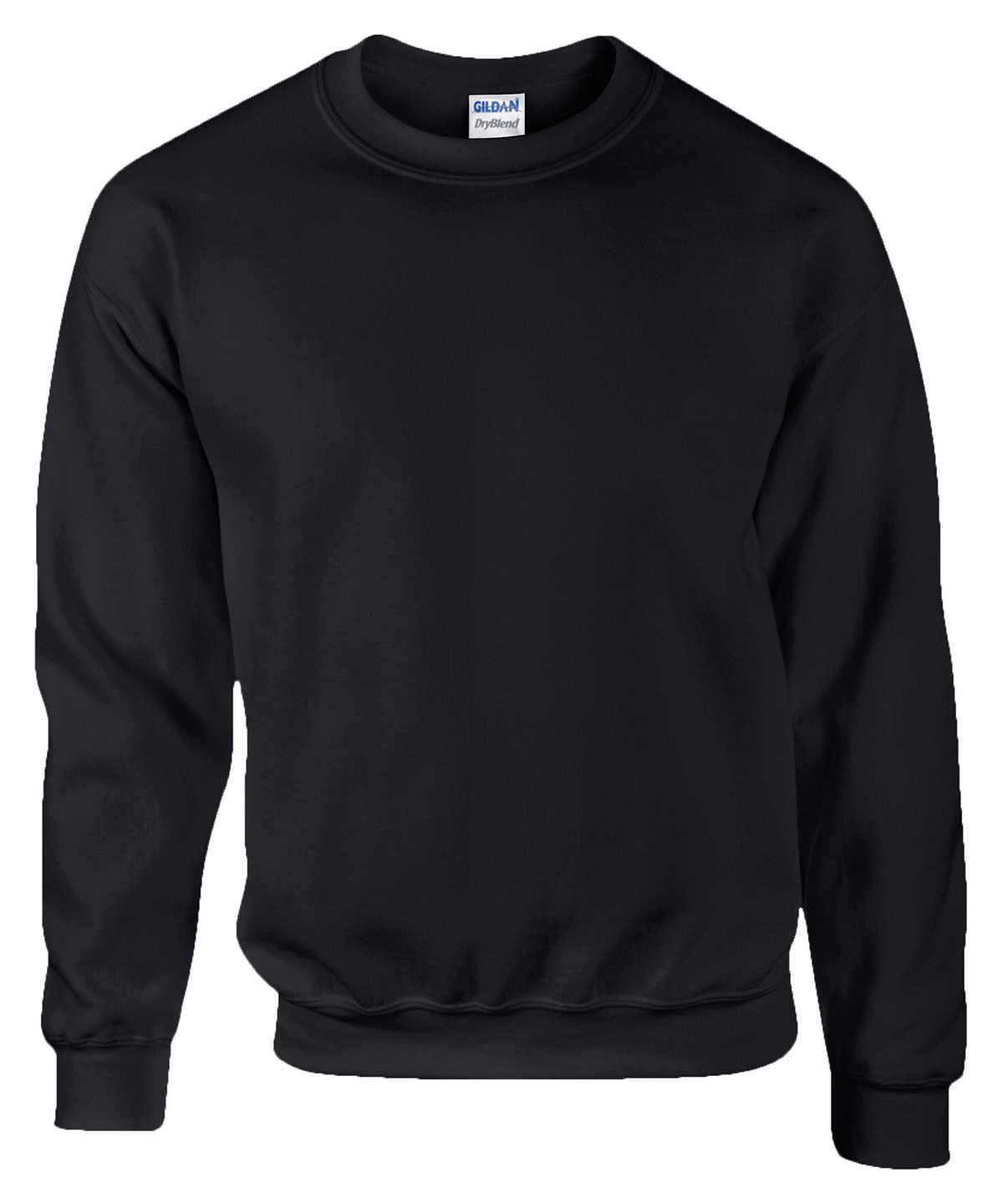 DryBlend® adult crew neck sweatshirt | Black