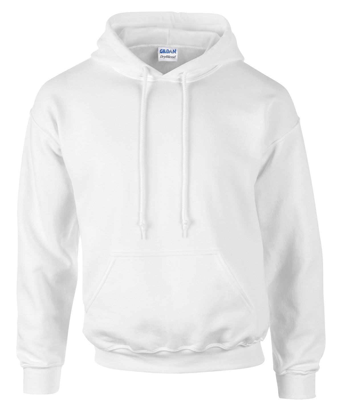 DryBlend® adult hooded sweatshirt | White